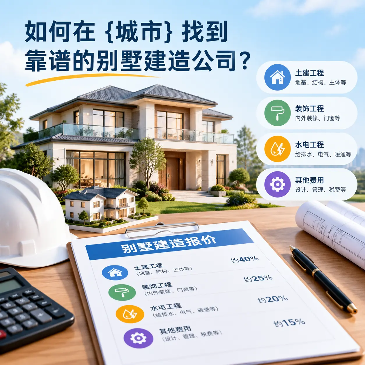 如何在 兴仁 找到靠谱的别墅建造公司?