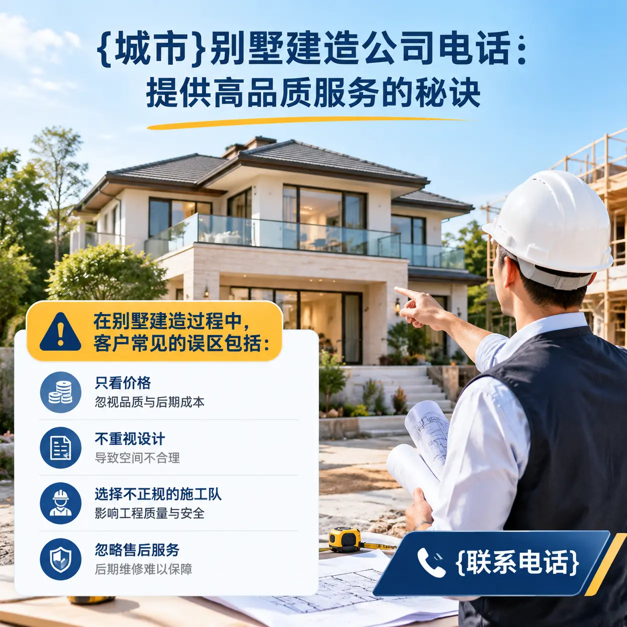 兴仁别墅建造公司电话：提供高品质服务的秘诀