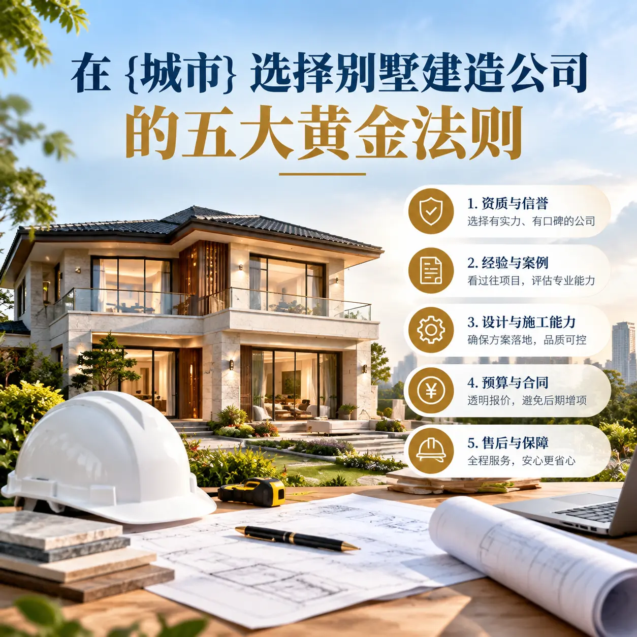 在 兴仁 选择别墅建造公司的五大黄金法则