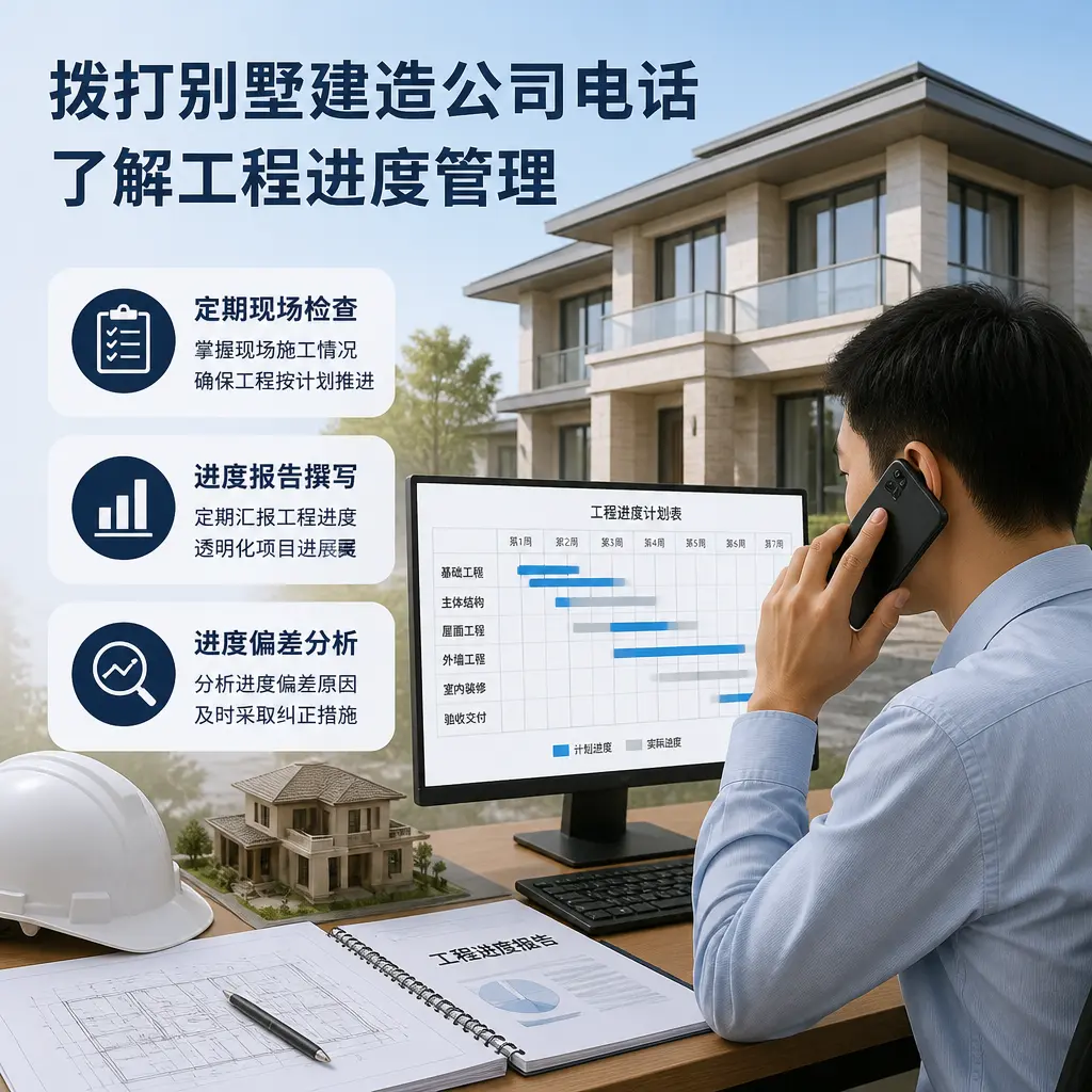 拨打兴仁别墅建造公司电话，了解工程进度管理